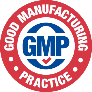 GMP certified badge